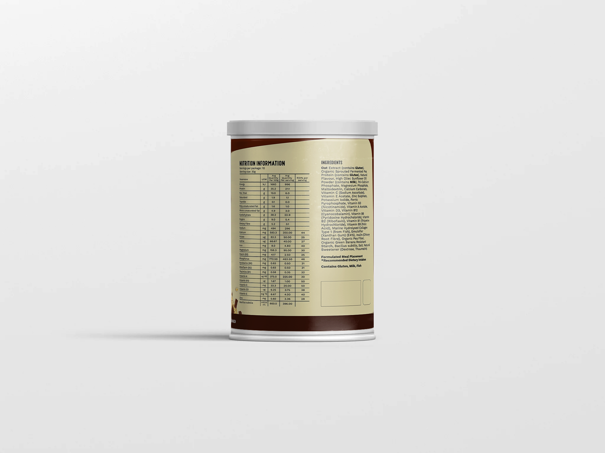 The Shake Co Breakfast Shake - Chocolate 300g Tub