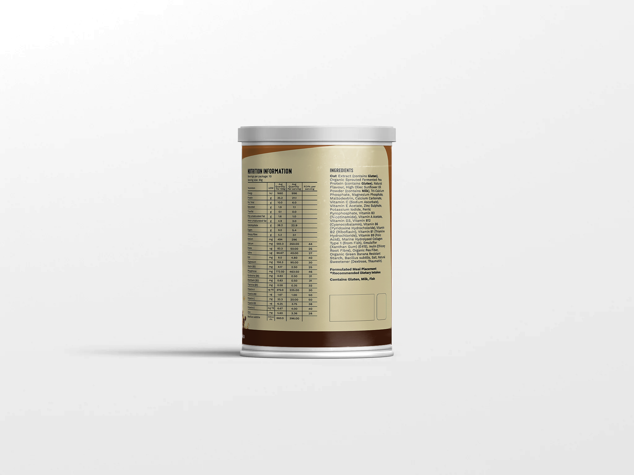 The Shake Co Breakfast Shake - Coffee 300g Tub